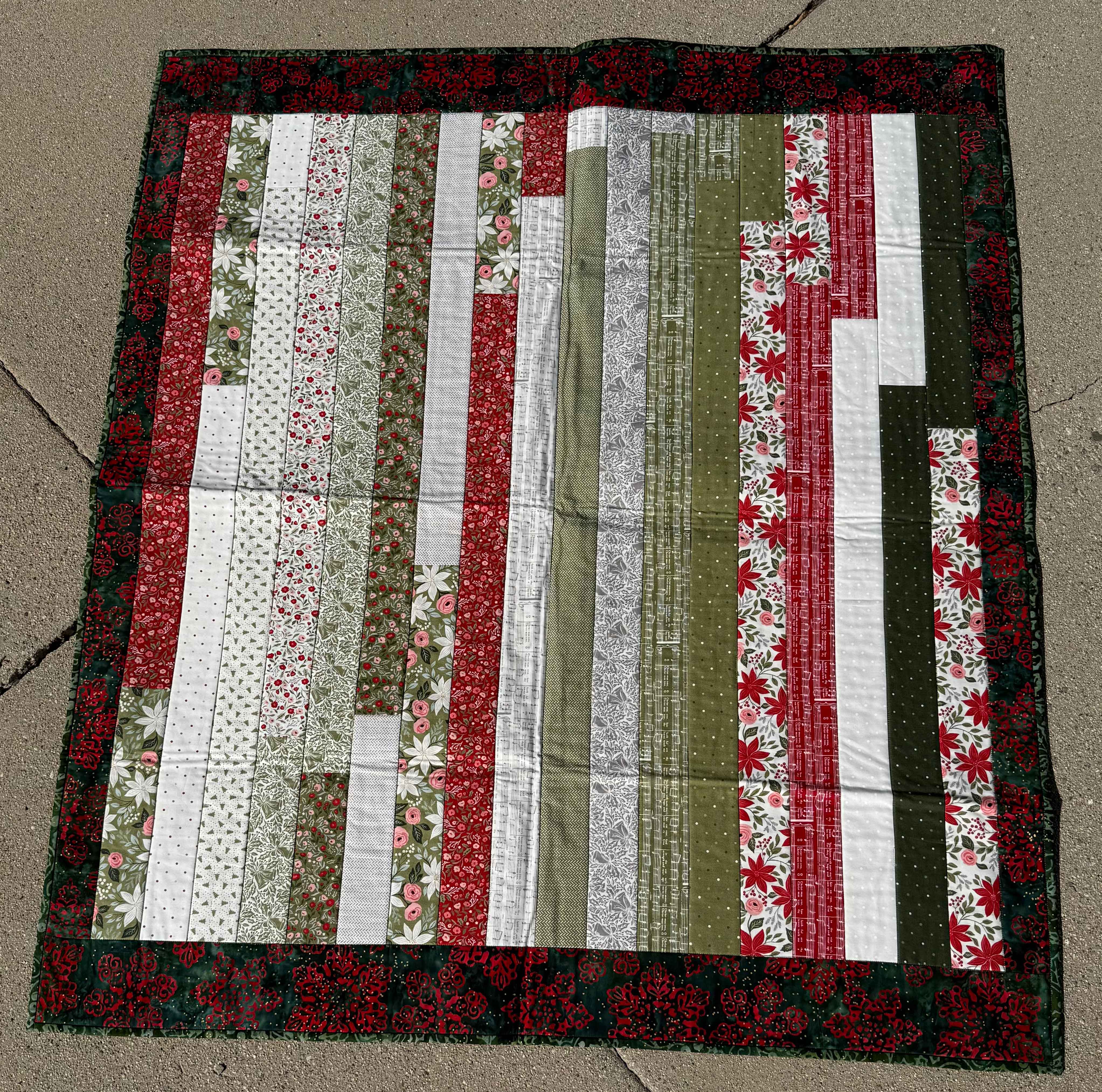Xmas Race Quilt